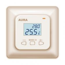 Терморегулятор для теплого пола Aura LTC 530 кремовый