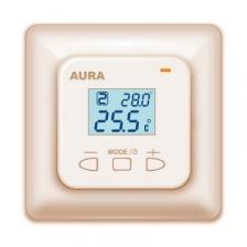 Терморегулятор для теплого пола Aura LTC 440 кремовый