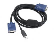 Кабель KVM для переключателей Kinan серий XM, XU, LS, XL, DL (SPHD-15 => USB+VGA(D-Sub), 10 метров (CH-1000U) Кабель KVM для переключателей Kinan серий XM, XU, LS, XL, DL (SPHD-15 => USB+VGA(D-Sub), 10 метров (CH-1000U)