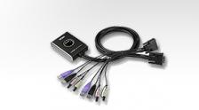 2-х-портовый USB 2.0 DVI KVM KVM-переключатель Aten CS682