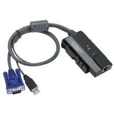 Выдвижная локальная LCD KVM консоль Kinan 19", USB, Клавиатура, Тачпад, TFT-дисплей, 8 портов, с каскад. до 256 серверов с разъемами PS/2, USB, VGA; OSD меню, DDC2B, 2048x1536 до 20 м, 1600x1200 до 50 м, 1280x1024 до 100 м, 1024x768 до 150 м (LC1908) – фото 2