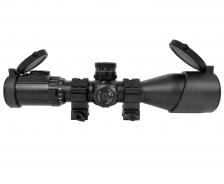 Оптический прицел Leapers Accushot Tactical 3-12x44 (Weaver, оригинал, MD, 30 мм, SF-параллакс, подсветка) – фото 1