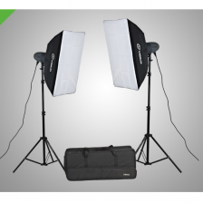 Комплект импульсного света Visico VL PLUS 400 Soft Box KIT с сумкой