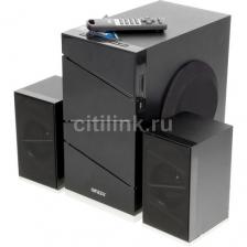 Колонки Bluetooth Ginzzu GM-420, 2.1, черный [бп-00001393]