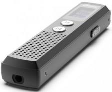 RITMIX RR-120 8GB black 8 Гб, HQ/LQ (WAV/MP3), VOR, дисплей, функция MP3 плеера (MP3, WAV, APE, WMA, FLAC), автосохранение, 230 мАч, металл, черный – фото 3