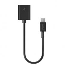 Переходник Deppa Micro USB - USB (72110) Black