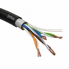 F-4-PE Кабель витая пара ЭРА F/UTP Cat5e 4x2x24 AWG CU PE OUTDOOR 305 м, цена за 1 шт