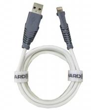 Кабель Lightning Hardiz Tough Nylon 1.2 метра белый