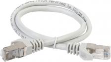 Патч-корды для медножильных СКС ITK RJ45(m) - RJ45(m) Cat. 5e F/UTP PVC 1.5м серый [PC01-C5EF-1M5]