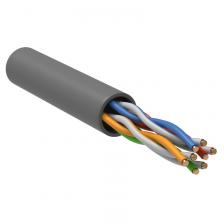 ITK Витая пара U/UTP кат.5E 4х2х24AWG solid LSZH нг(А)-HF серый (305м) РФ/Т, цена за 1 упак