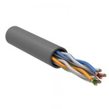 ITK Витая пара U/UTP кат.6 4х2х23AWG PVC серый (305м) РФ/Т, цена за 1 упак
