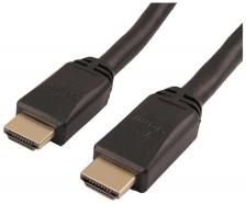 Кабель аудио-видео LAZSO WH-111 HDMI (m)/HDMI (m), 20 м, черный