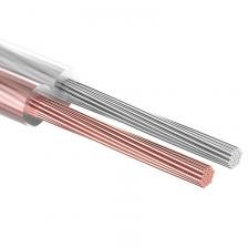 Кабель акустический 2х0,75мм?, прозрачный SILICON, 100м REXANT, цена за 1 бухта