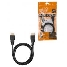 Кабель АВК 1 HDMI - HDMI, v2.0, позолоченные контакты, 1 метр, TDM, цена за 1 шт