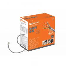 Кабель витая пара U/UTP Cat 6 4х2х23AWG (305м) solid, ПВХ, серый TDM, цена за 1 упак