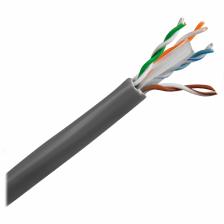Кабель сетевой FTP 5e 305м Buro BU-COP-050-FTP-OUTDOOR, черный