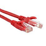 LANMASTER Патч-корд TWT UTP кат.5e, с заливными колпачками, 1.0 м, красный [TWT-45-45-1.0-RD]