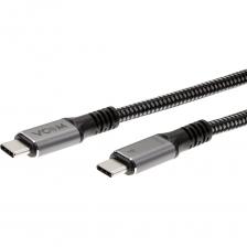 VCOM Кабель-переходник Thuderbolt4 M/Type C M () [CU540M-1.2M]