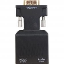 VCOM CA337A Переходник VGA(M)+audio+microUSB --> HDMI(F)1080*60Hz, VCOM <CA337A>[4895182225152]
