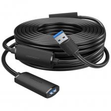 Кабель удлинитель USB3.0 АM/AF 10м Vention (CBMBL) активный