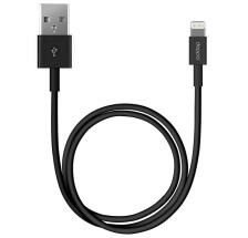 Черный USB-кабель Lightning Deppa 1.2m