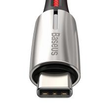 Красный кабель USB Type C/USB Type C Baseus Water Drop 1m – фото 3