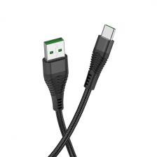 Кабель USB Hoco Type-C U53 1.2м Черный