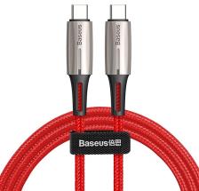 Красный кабель USB Type C/USB Type C Baseus Water Drop 1m