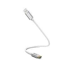 Кабель Hama 00187209 USB Type-C (m) Lightning (m) 0.2м белый