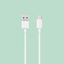 Кабель Xiaomi USB – USB Type-C 100 см White – фото 2