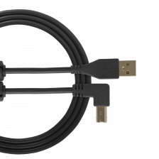 UDG Ultimate Audio Cable USB 2.0 A-B Black Angled 1 m