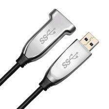 USB 3.0 удлинитель из оптоволокна с усилителем Pro-HD 30 метров