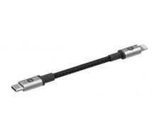 Кабель Mophie USB-C to Lightning 1,8м черный