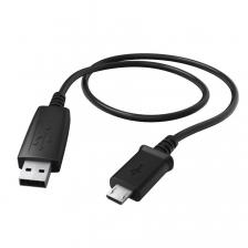 Кабель Hama 00173672 microUSB-USB 2.0 черный 0.6м