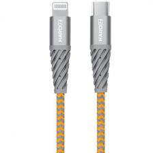 Кабель Hardiz USB-C to Lightning Cable Lifeproof Series 1.2m Orange