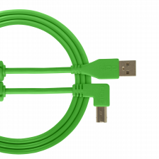 UDG Ultimate Audio Cable USB 2.0 A-B Green Angled 1 m
