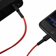 Кабель USB-Lightning for Apple iphone all ZMi AL823 Kevlar Red 30 см – фото 2