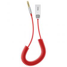 AUX аудио адаптер Baseus Wireless Adapter Cable (CABA01-09), красный