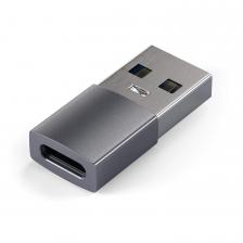 Адаптер Satechi USB Type-A to Type-C Space Gray