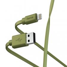 Кабель Hama 00187234 Lightning USB 2.0 (m) 1м зеленый