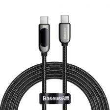 Кабель Xiaomi Baseus Display Fast Charging Data Cable Type-C to Type-C 100W 2m Black (CATSK-C01)