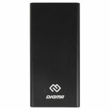 Универсальный внешний аккумулятор Digma DGPD100WC, 38400mAh 2xUSB черный