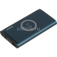 Внешний аккумулятор (Power Bank) Digma DGPQ10G, 10000мAч, синий [dgpq10g22cbl]