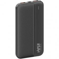 Внешний аккумулятор (Power Bank) HIPER SM10000, 10000мAч, черный [sm10000 black]