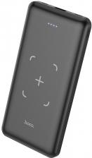 HOCO Мобильный аккумулятор 10000mAh 5W 2A USB-A беспров.зар. черный [J50 SURF]