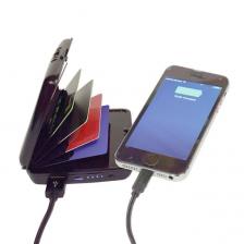 Кошелек-зарядка E-Charge Wallet, черный – фото 2