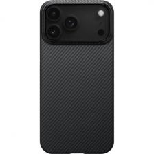 Накладка кевлар Pitaka Ultra-Slim Case для Apple iPhone 17 Pro Max Black/Grey (Черный)