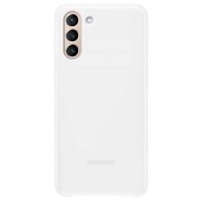 Чехол для Samsung Galaxy S21+ Smart LED Cover white