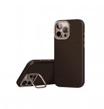Защитный чехол Uniq для iPhone 16 Pro Max KEVA Max Kevlar MagSafe with Camera stand Brown
