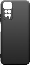 Чехол-накладка Borasco Xiaomi Redmi Note 11 Microfiber Черный